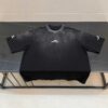 69315853908475d562cda160 Balenciaga M Logo Embroidered Vintage Wash Short Sleeve T-Shirt