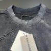 69315861908475d562cda163 Balenciaga M Logo Embroidered Vintage Wash Short Sleeve T-Shirt