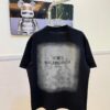 69315886908475d562cda16f Balenciaga Gradient Letter Short-Sleeve T-Shirt