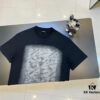 69315893908475d562cda172 Balenciaga Gradient Letter Short-Sleeve T-Shirt