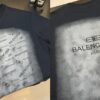 69315899908475d562cda174 Balenciaga Gradient Letter Short-Sleeve T-Shirt