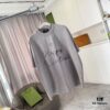 69315b78908475d562cda1fa BALENCI*GA Paris 2025 Summer New Arrival Ombre Distressed Custom Fabric 320g Graphic Logo Short Sleeve T-Shirt Unisex