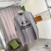 69315cff908475d562cda22b BALENCI*GA Paris 2025 Summer New Arrival Ombre Distressed Vintage Letter Logo Print Custom 320g Fabric Short Sleeve T-Shirt Unisex