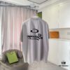 69315d0e908475d562cda22d BALENCI*GA Paris 2025 Summer New Arrival Ombre Distressed Vintage Letter Logo Print Custom 320g Fabric Short Sleeve T-Shirt Unisex