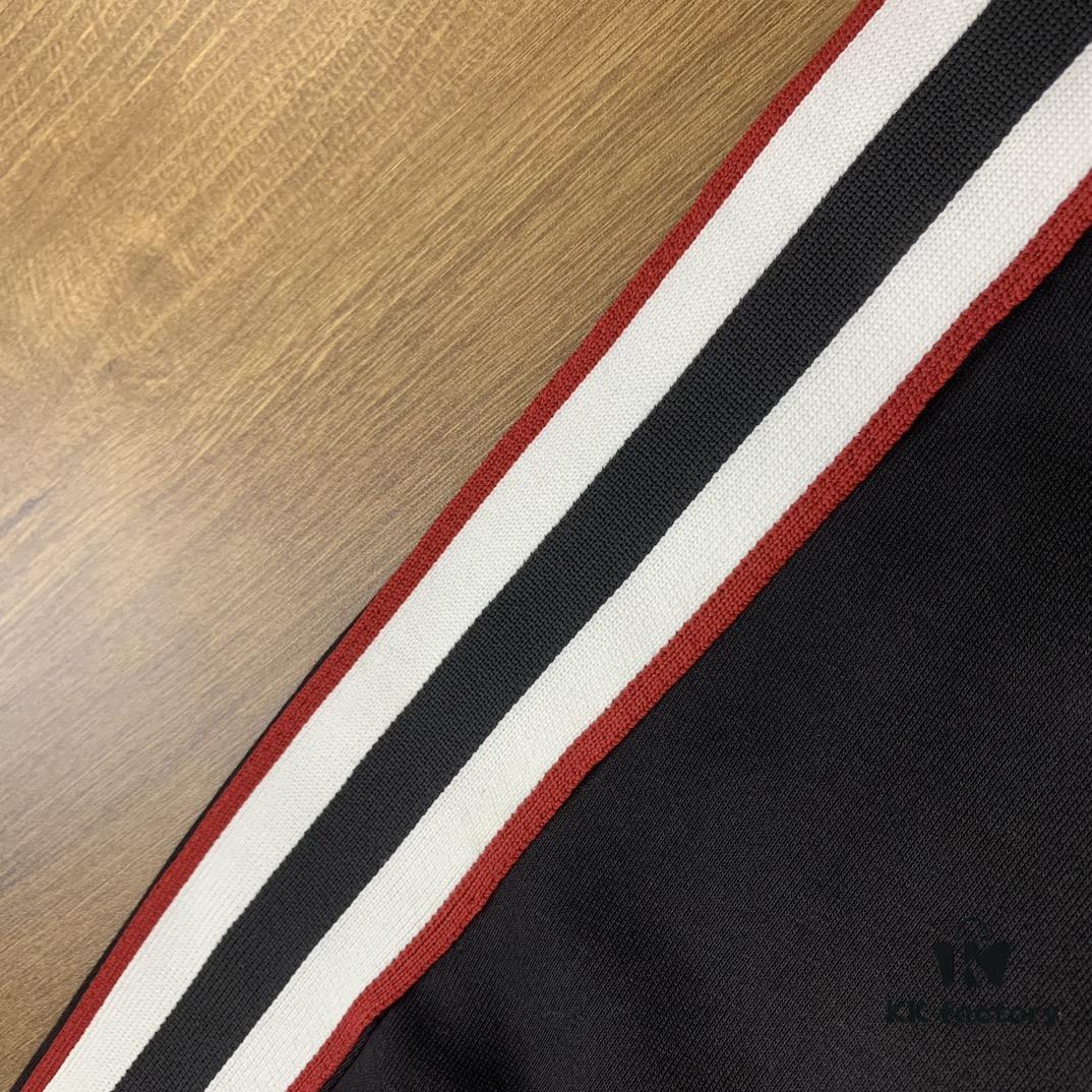 69315d89908475d562cda246 New B Balenciaga BLCG Embroidered Webbing Red White Black Striped Joggers Unisex - Stylish and Flattering Fit