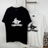 69315d91908475d562cda247 New Balenciaga Phantom Dual Logo Classic Print Short Sleeve T-Shirt