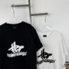 69315d91908475d562cda248 New Balenciaga Phantom Dual Logo Classic Print Short Sleeve T-Shirt
