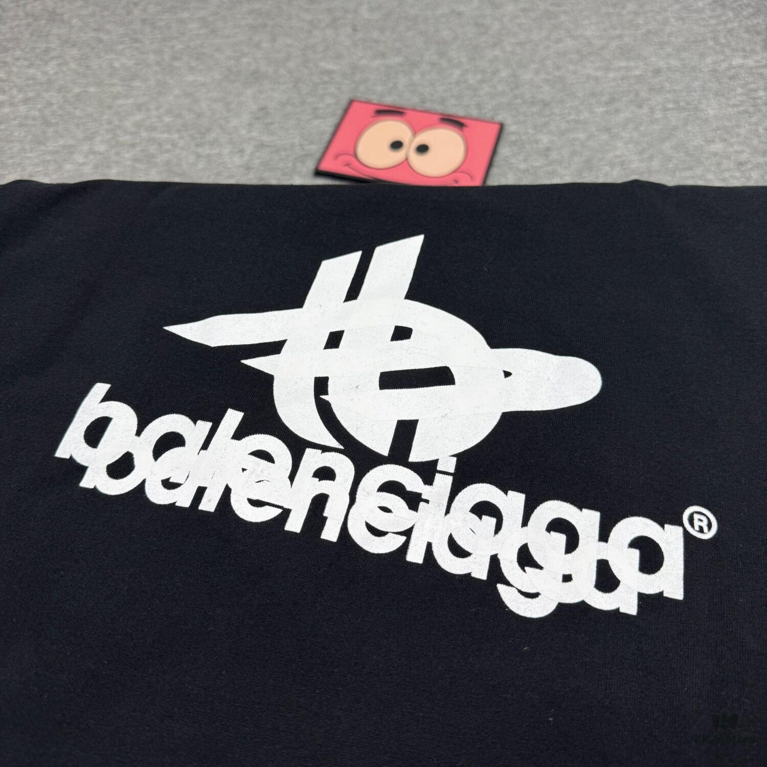 69315db6908475d562cda24f New Balenciaga Phantom Dual Logo Classic Print Short Sleeve T-Shirt