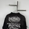 69315e0a908475d562cda263 New BALENCIAGA Paris 24SS Limited Dragon Year Graffiti Letter Vintage Washed Denim Jacket - Top-Quality Original Single Version