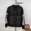 69315e12908475d562cda266 New BALENCIAGA Paris 24SS Limited Dragon Year Graffiti Letter Vintage Washed Denim Jacket - Top-Quality Original Single Version
