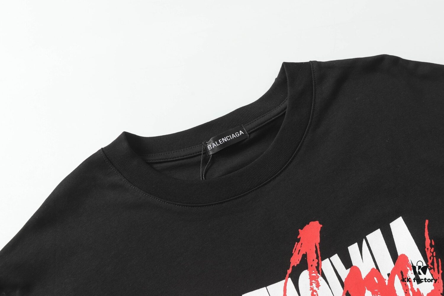 69315e3f908475d562cda26c New BALENCIAGA Graffiti Letter Couples Casual Short-Sleeve T-Shirt 2024 SS