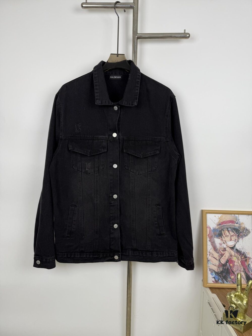 69315f25908475d562cda290 Balenciaga 2024 Fall/Winter New Paris Tower Oversized Denim Jacket
