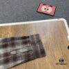 69316057908475d562cda2ba New Arrival Paris Hot Plush Shirt Balenciaga 24SS Back Letter Print Logo Woven Plaid Shirt Top