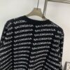 Paris Embroidered Knit Cardigan Jacket Unisex Design