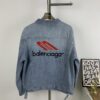 69316110908475d562cda2d8 New Balenciaga Streetwear 3M Embroidery Unisex High-Quality Washed Denim Jacket