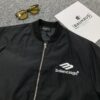 6931614f908475d562cda2e6 New Balenciaga 2023 Embroidered Stand Collar Jacket Unisex Waterproof Coated Double-Layer with Lining