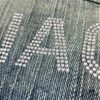 69316191908475d562cda2ef New Balenciaga BLCG Washed Vintage Back Rhinestone Logo Denim Jacket