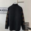 6931620c908475d562cda30b New Balenciaga BLCG 24SS Double-B Orange Graffiti Logo Long-Sleeve Shirt with Full-Arm Print