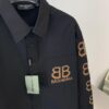69316214908475d562cda30d New Balenciaga BLCG 24SS Double-B Orange Graffiti Logo Long-Sleeve Shirt with Full-Arm Print