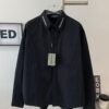 69316255908475d562cda31d New BALENCIAGA BLCG 24SS Long-Sleeve Shirt with Embroidered Logo at Collar, Minimalist Design