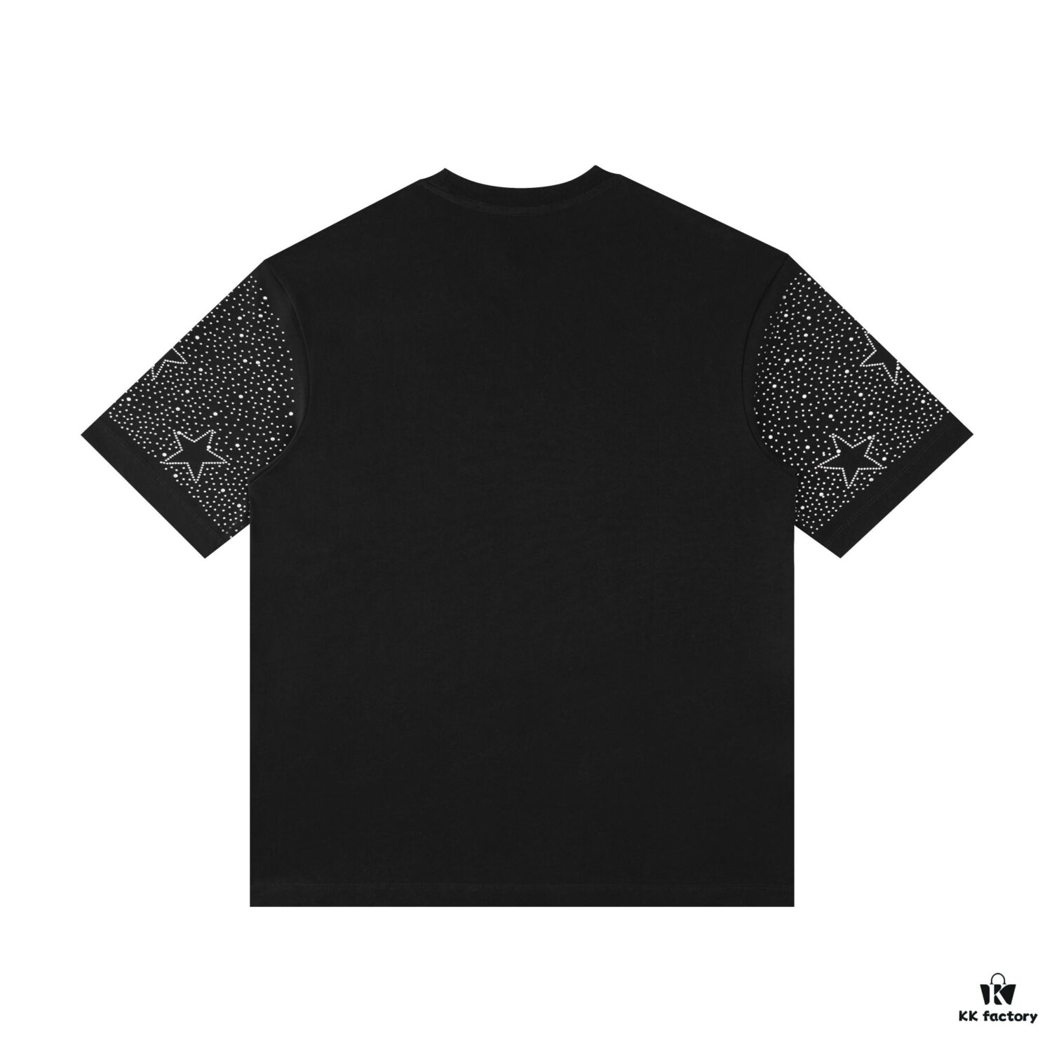 693162df908475d562cda348 2025 New Balenciaga Rhinestone Embellished Short Sleeve T-Shirt