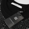 693162ed908475d562cda34e 2025 New Balenciaga Rhinestone Embellished Short Sleeve T-Shirt