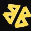 2025 New Arrival Balenciaga Yellow Tape Short Sleeve T-Shirt