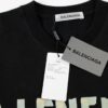 2025 New Arrival Balenciaga Yellow Tape Short Sleeve T-Shirt