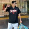 69316920908475d562cda485 BALENCIAGA New Classic Letter Graffiti Print Casual Round Neck Short Sleeve T-Shirt