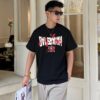 69316927908475d562cda487 BALENCIAGA New Classic Letter Graffiti Print Casual Round Neck Short Sleeve T-Shirt