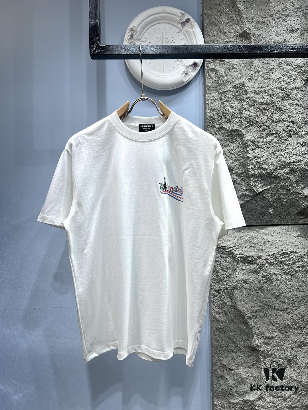 69316984908475d562cda494 Balenciaga Wave Cola Series Short Sleeve T-Shirt