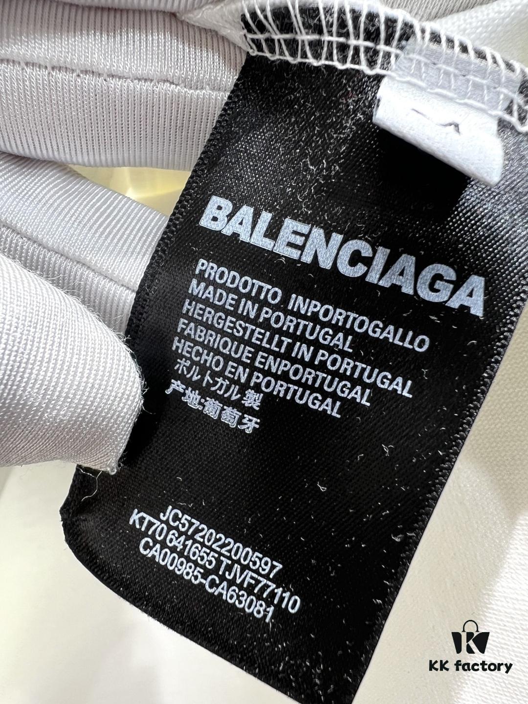 69316997908475d562cda495 Balenciaga Wave Cola Series Short Sleeve T-Shirt