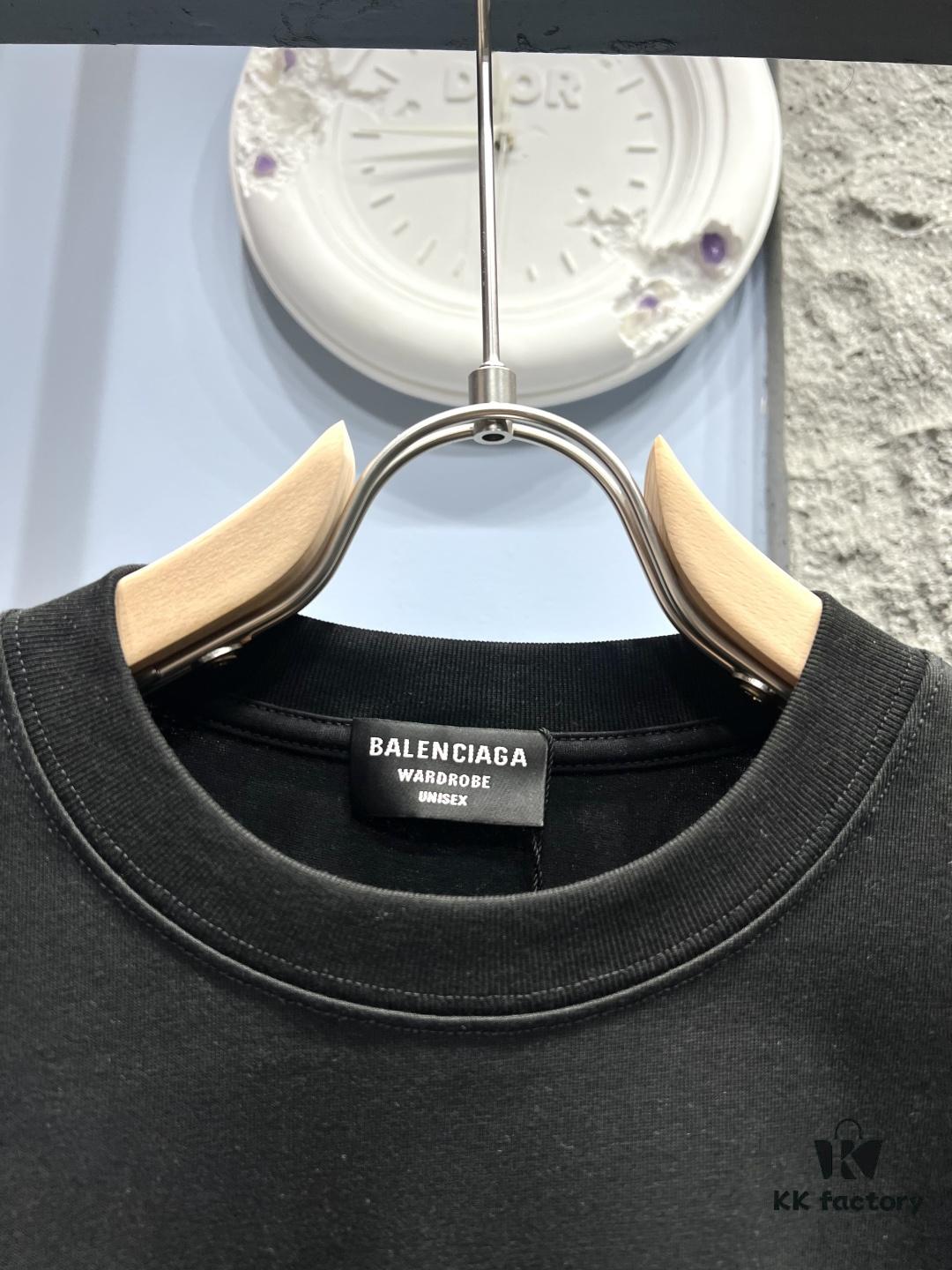 693169b5908475d562cda49b Balenciaga Wave Cola Series Short-Sleeve T-Shirt