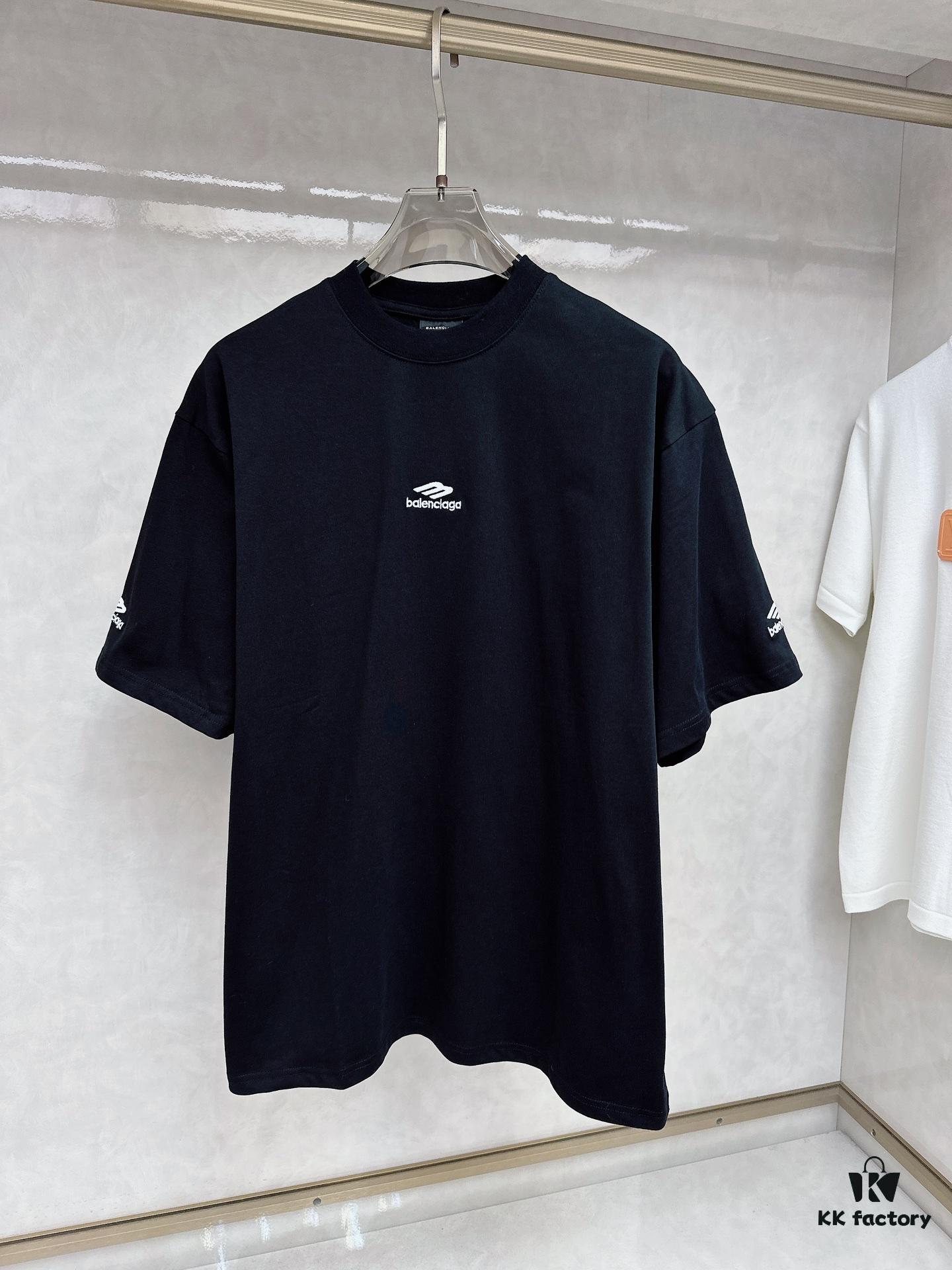 69316a4e908475d562cda4bf Balenciaga 2025 SS New Arrival Short Sleeve T-Shirt, Stylish and Minimalist Design, Classic Brand Logo, Comfortable Wear with Refined Craftsmanship