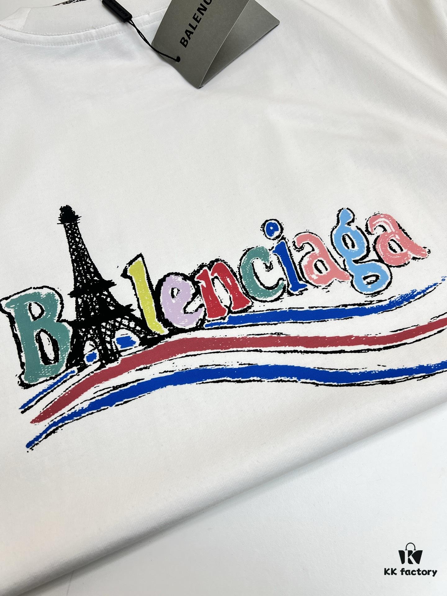 69316b9a908475d562cda4f1 High-Quality BAL 25SS Classic Color T-Shirt New Arrival! A vibrant and youthful design bursting with energy, part of the new season's featured bear series. Crafted with premium 280g pure cotton fabric and advanced first-grade printing technology for a strong three-dimensional color gradient. Soft, comfortable, and perfect for spring and summer – effortlessly pairs with jeans, casual pants, or shorts as a must-have wardrobe staple.