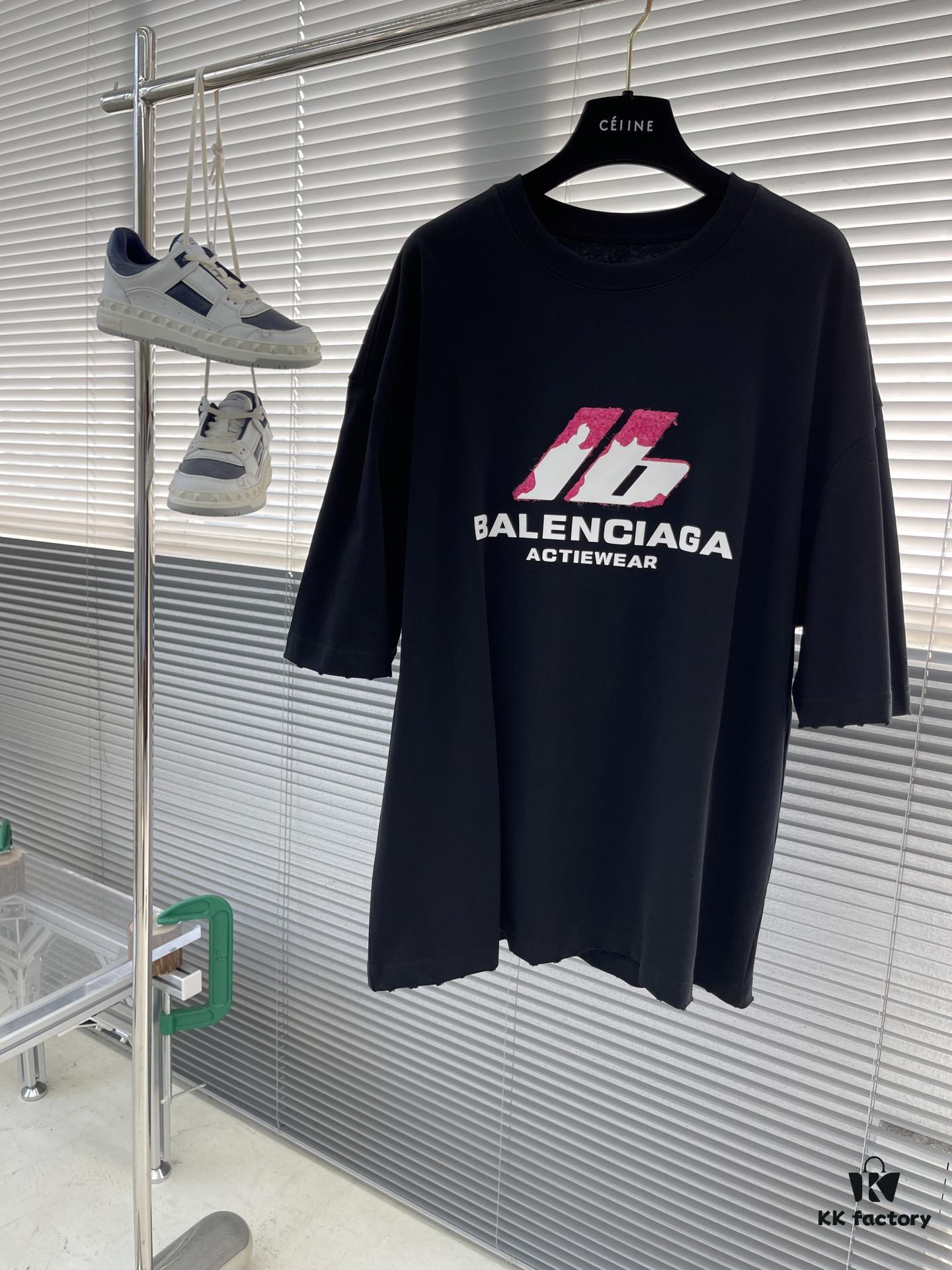 69316be9908475d562cda502 BALENCIAGA 25 Spring/Summer New Arrival Oversized Short Sleeve T-Shirt
