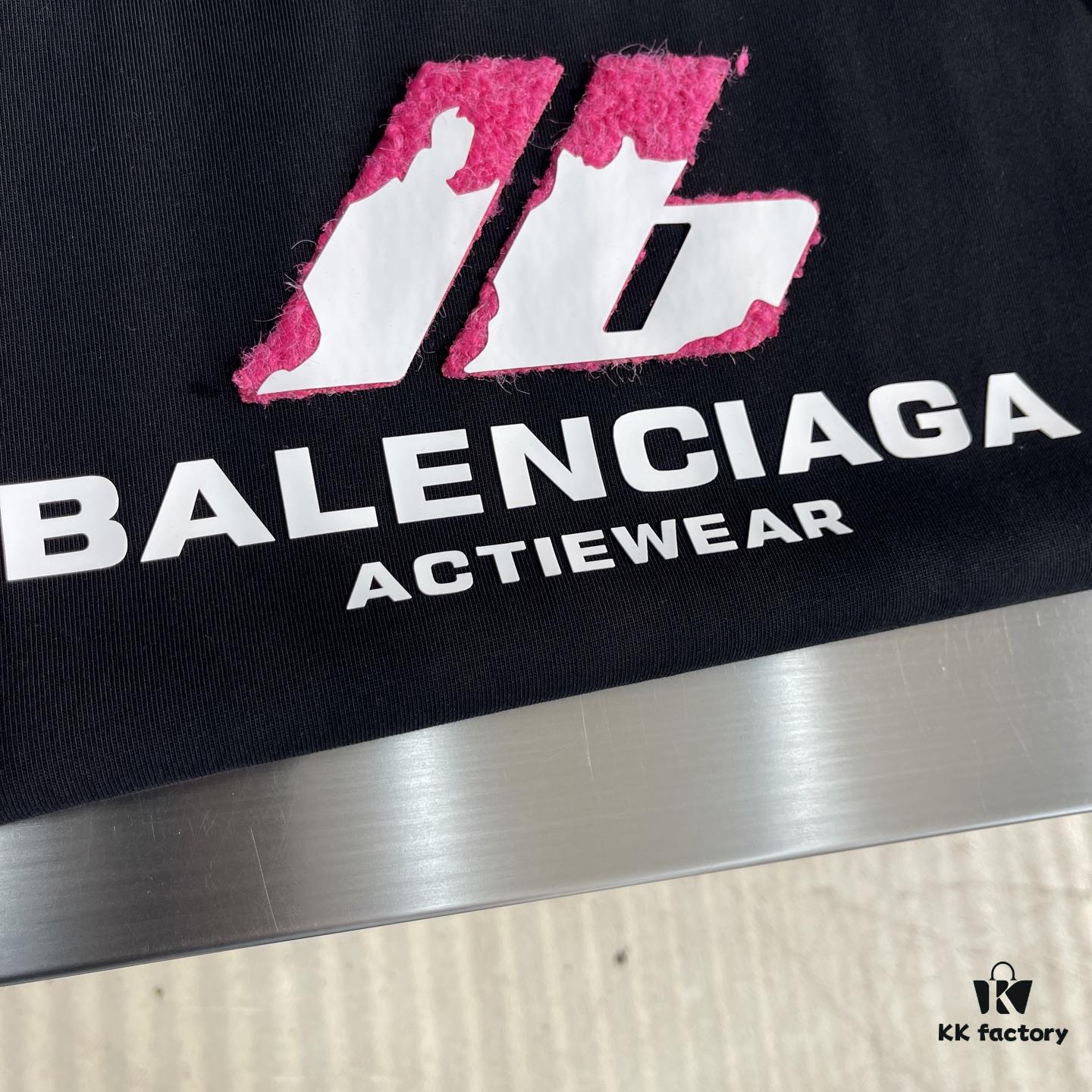 69316bf3908475d562cda504 BALENCIAGA 25 Spring/Summer New Arrival Oversized Short Sleeve T-Shirt