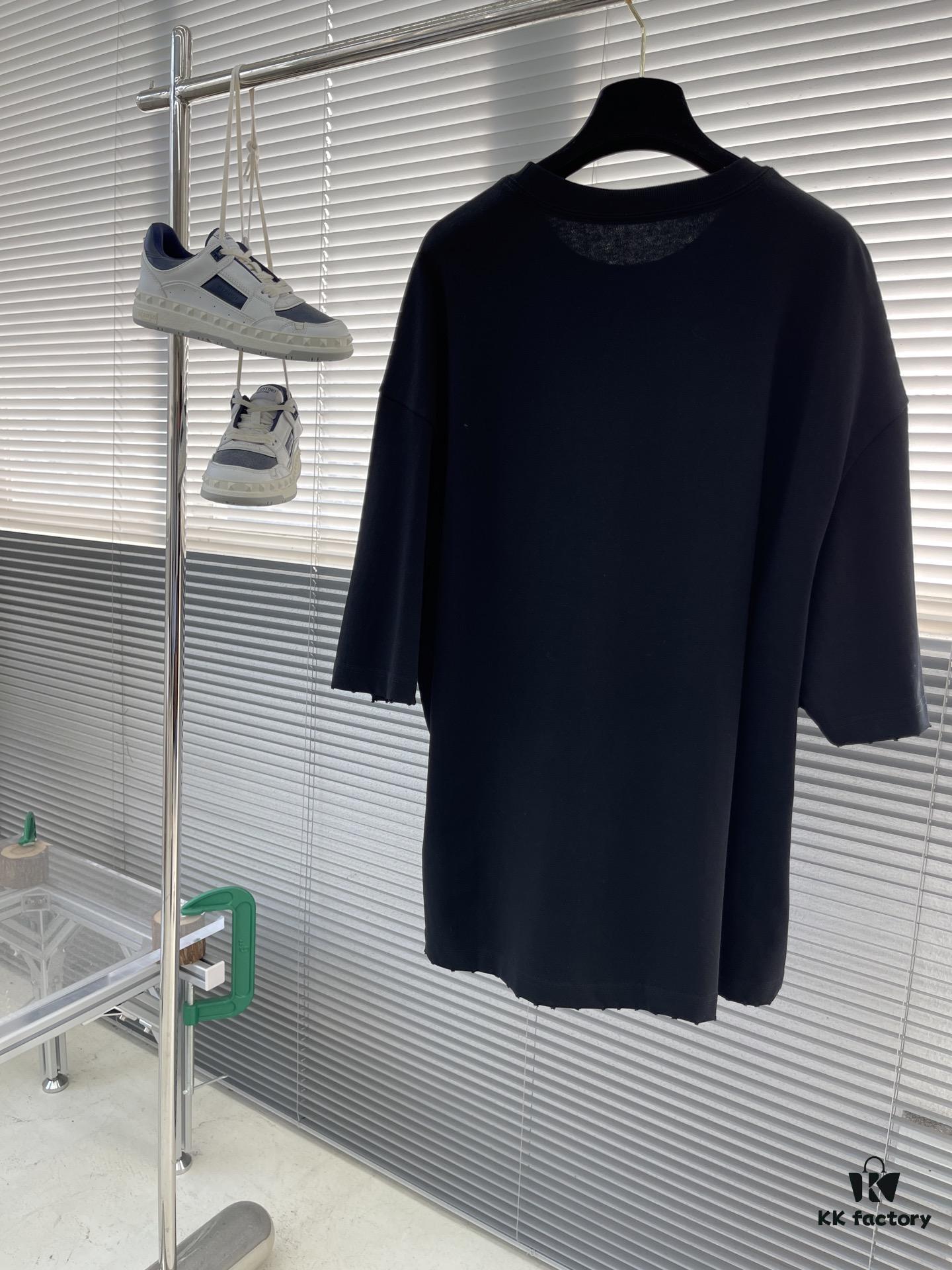 69316c02908475d562cda508 BALENCIAGA 25 Spring/Summer New Arrival Oversized Short Sleeve T-Shirt