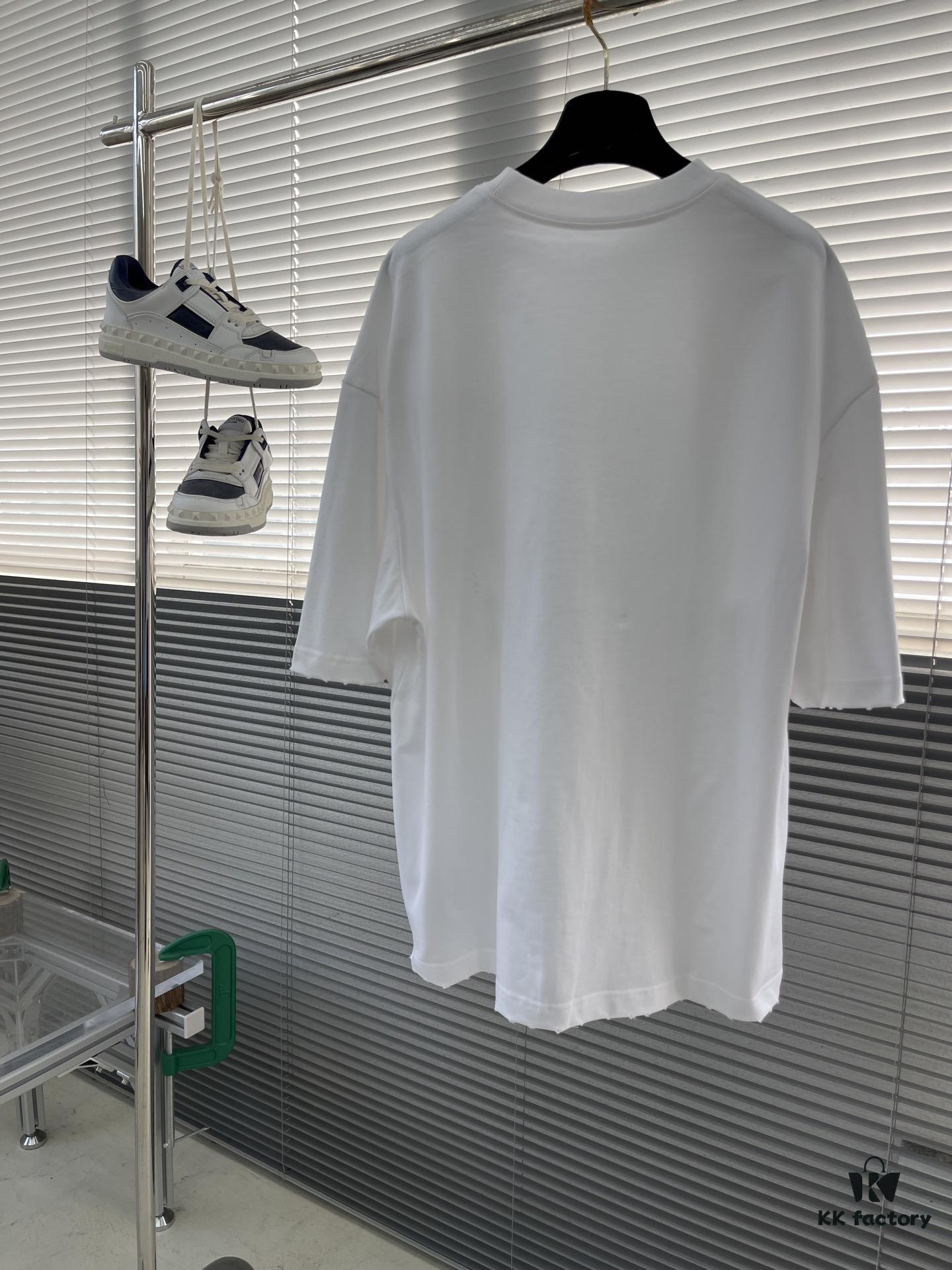 BALENCIAGA 25 Spring/Summer New Arrival Oversized Short-Sleeve T-Shirt