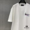 Bl 2025 Spring and Summer New Arrival Pure Cotton Colorful Letter Print Short Sleeve T-Shirt