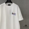 Bl 2025 Spring and Summer New Arrival Pure Cotton Colorful Letter Print Short Sleeve T-Shirt