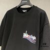 Bl 2025 Spring and Summer New Arrival Pure Cotton Colorful Letter Print Short Sleeve T-Shirt