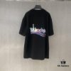Bl 2025 Spring and Summer New Arrival Pure Cotton Colorful Letter Print Short Sleeve T-Shirt
