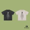 69317031908475d562cda5d7 Balenciaga 2025 Fall Spring/Summer Collection Slogan 1917 Short Sleeve T-Shirt
