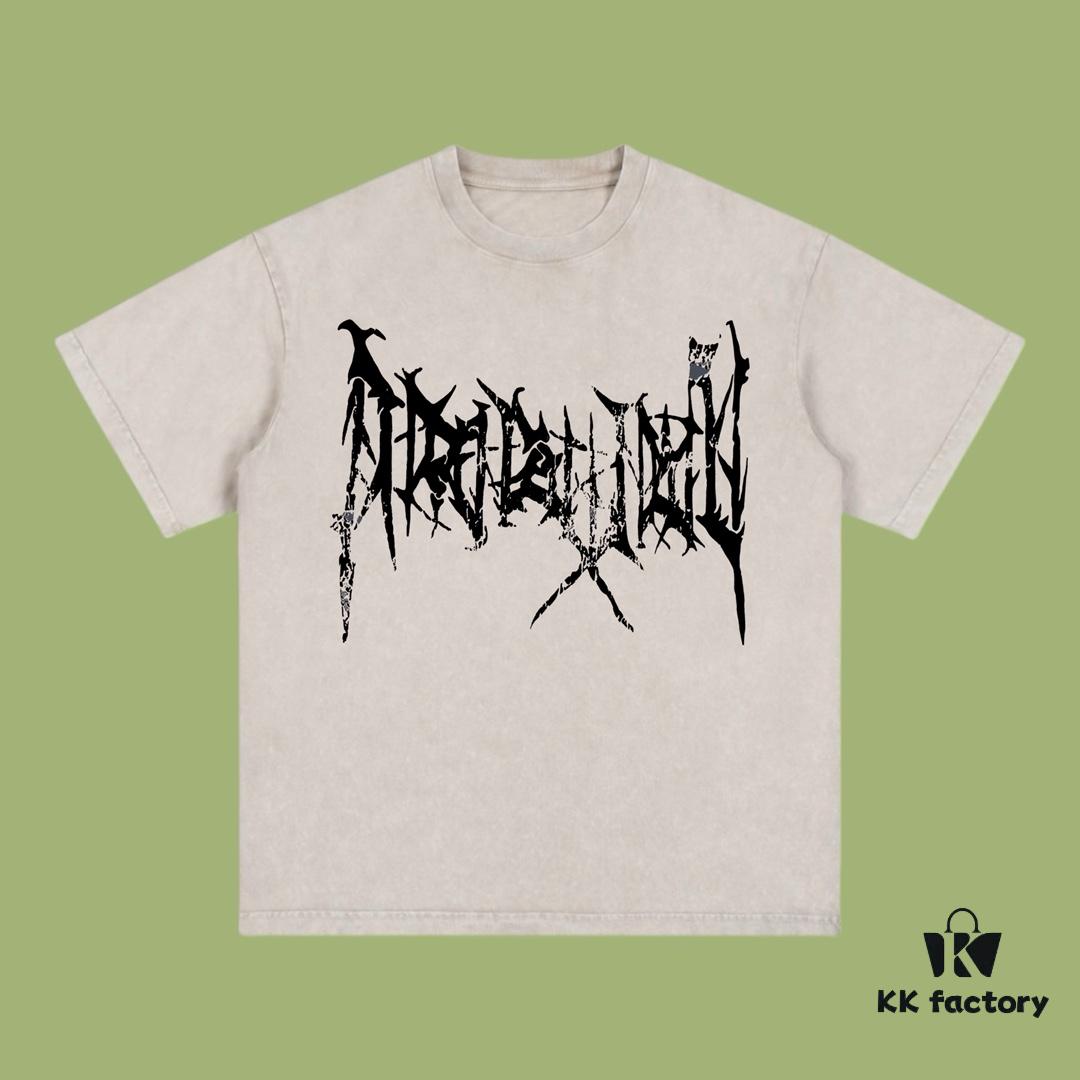 6931714f908475d562cda62e High-End Quality Balenciaga 2025 Fall Spring/Summer Collection Art Statement Short-Sleeve T-Shirt, Imported Kangnan Digital Direct-to-Garment Printing, Premium Dyed Streetwear 26s Double-Yarn 100% Cotton, Pre-Washed 300G Finished Garment Dyeing and Snow-Washed Treatment, OS Loose Fit Unisex Design