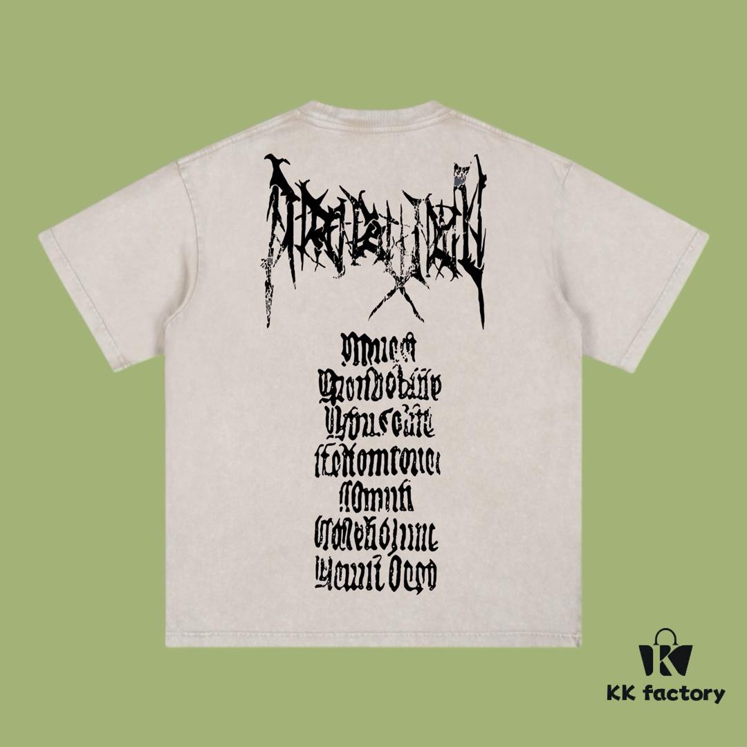 69317155908475d562cda630 High-End Quality Balenciaga 2025 Fall Spring/Summer Collection Art Statement Short-Sleeve T-Shirt, Imported Kangnan Digital Direct-to-Garment Printing, Premium Dyed Streetwear 26s Double-Yarn 100% Cotton, Pre-Washed 300G Finished Garment Dyeing and Snow-Washed Treatment, OS Loose Fit Unisex Design