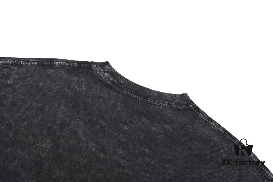 6931717e908475d562cda63a High-End Quality Balenciaga 2025 Fall Spring/Summer Collection T-Shirt Featuring Imported Kangwo Digital Direct-to-Garment Printing, Premium 26-Single 100% Cotton Yarn, Pre-Washed 300G Garment-Dyed and Stone-Washed for a Snowflake Finish, OS Loose Fit Unisex Design