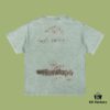 693171ae908475d562cda648 High-End Quality Balenciaga 2025 Fall Spring/Summer Collection Smoke Logo Short Sleeve T-Shirt, Imported Kanglong Digital Direct-to-Garment Printed, Premium Streetwear Quality, 26-Single 100% Washed 300G Fabric, Garment-Dyed and Snow-Washed Finish, OS Loose Fit Unisex Design