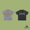 69317238908475d562cda674 High-End Quality Balenciaga 2025 Fall Spring/Summer Collection LOGO Short Sleeve T-Shirt Imported Kangshu Digital Direct-to-Garment Printing Custom-Dyed High-Quality Streetwear 26-Single 100% Double Yarn Washed 300G Garment-Dyed and Washed Snowflake OS Loose Fit Unisex