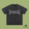 69317266908475d562cda67a High-End Quality Balenciaga 2025 Fall Spring/Summer Collection LOGO Short-Sleeve T-Shirt, Imported Kangshu Digital Direct-to-Garment Printing, Premium Custom-Dyed Streetwear, 26s Double-Yarn 100% Washed 300G Fabric, Garment-Dyed and Snow-Washed Finish, OS Loose Fit Unisex Design